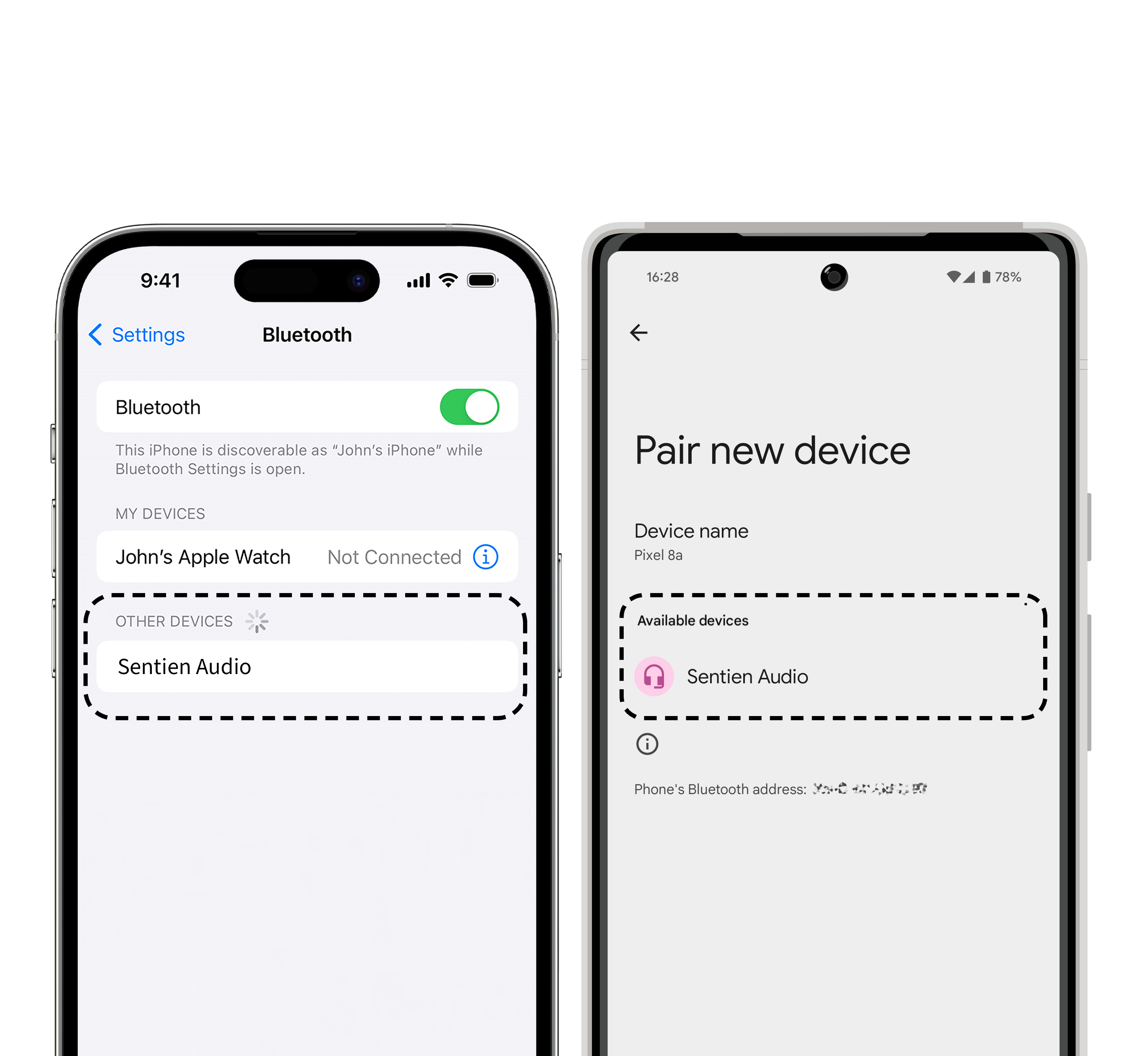 Connect to your device